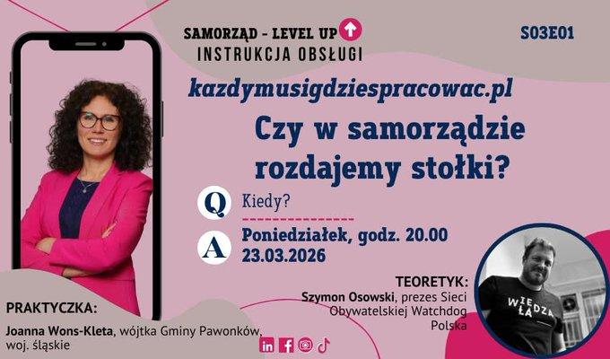 Grafika promująca spotkanie online na temat kazdymusidziespracowac.pl