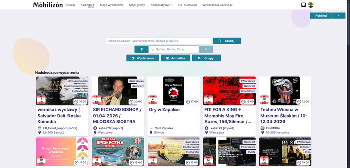 Posted media