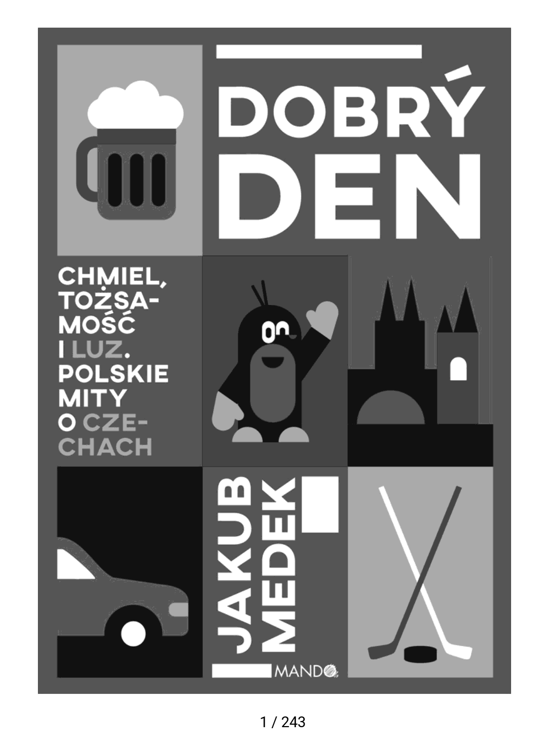 Jakub Medek "Dobrý den. Chmiel, tożsamość i luz. Polskie mity o Czechach"