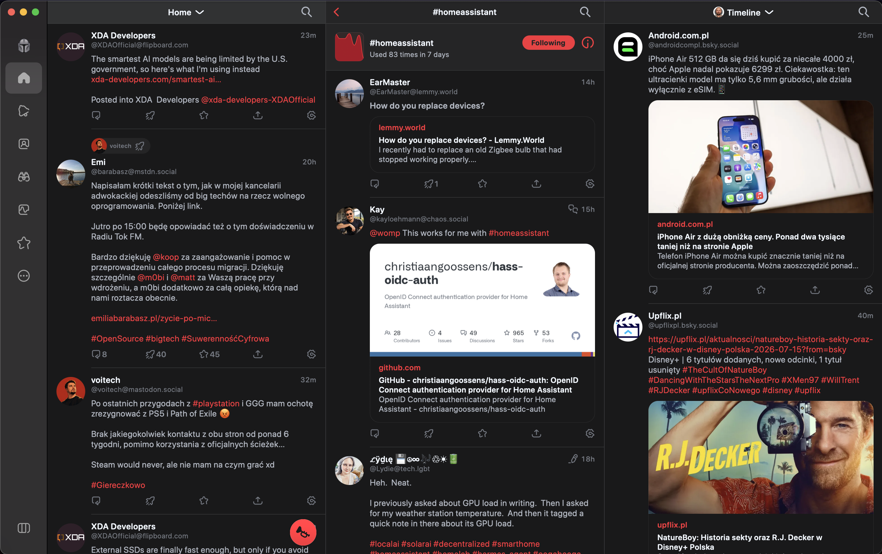 Posted media
