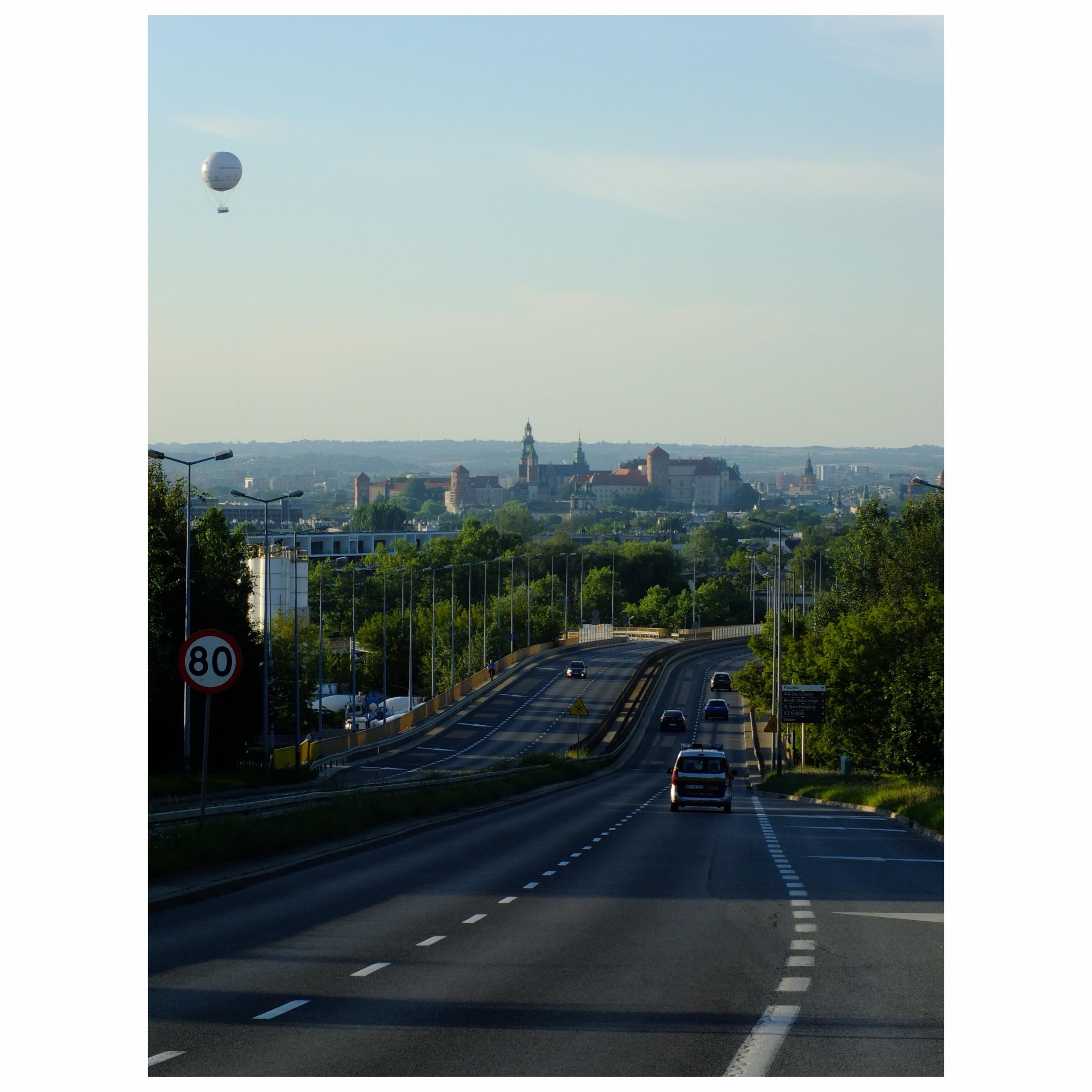 Widok na Kraków